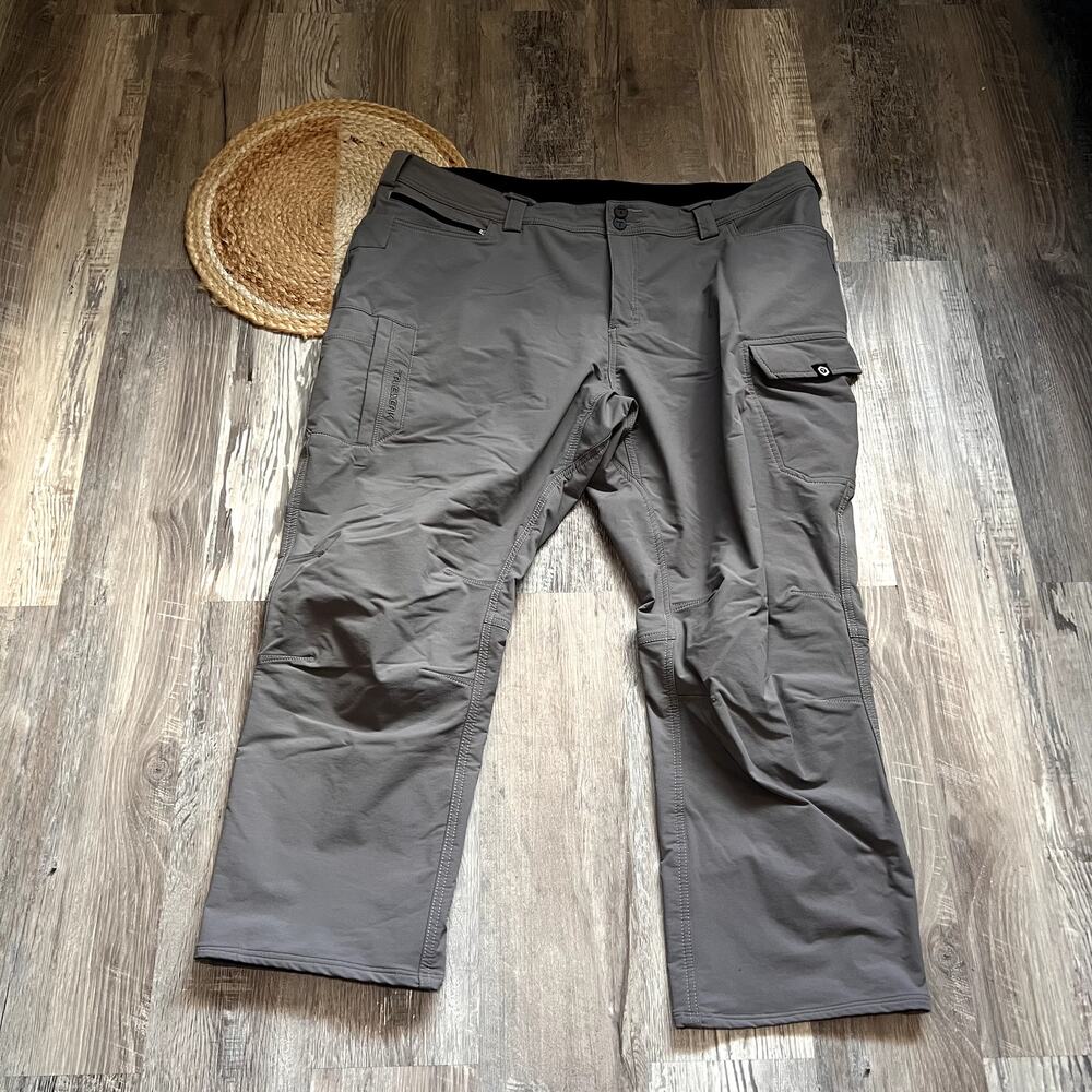 TRUEWERK Mens Technical Work Pants-Gray Size 44x30